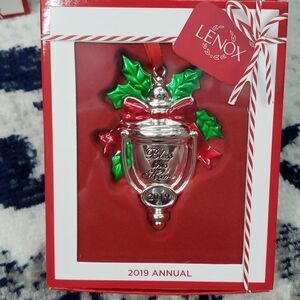 New 2019 Bless this Home Lenox Christmas ornament